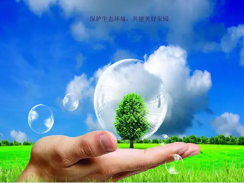 保护生态环境,共建美好家园ppt课件