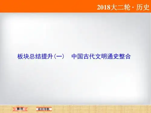 最新二轮复习 中国古代的政治制度、经济活动及思想文化 名师制作优质课件(54张)