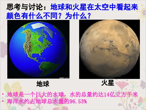浙教版八年级科学上册1.1-地球上的水(一)教学课件