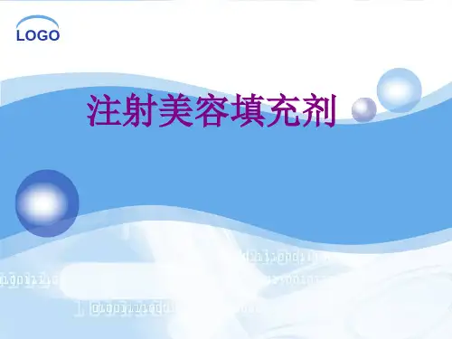 注射美容填充剂优质PPT课件