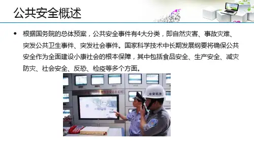 公共安全概述