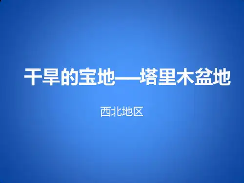 人教版地理八年下册 8.2干旱的宝地──塔里木盆地 (共21张PPT)