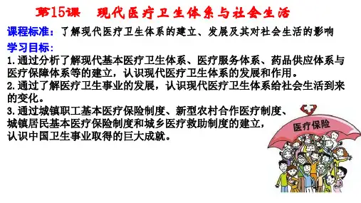 现代医疗卫生体系与社会生活