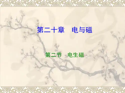 人教版九年级物理课件 ：20.2电生磁 (共46张PPT)