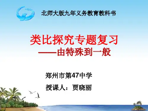 类比探究