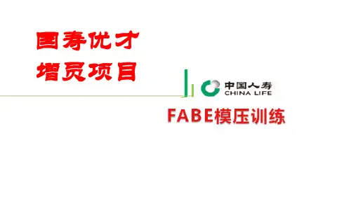 FABE模压训练