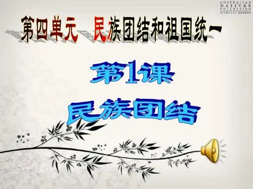 第11课_民族团结课件