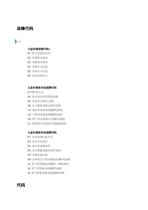 大金空调