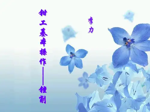 钳工基本操作----锉削