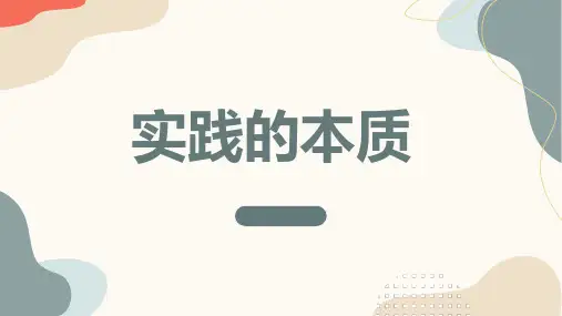 实践的本质