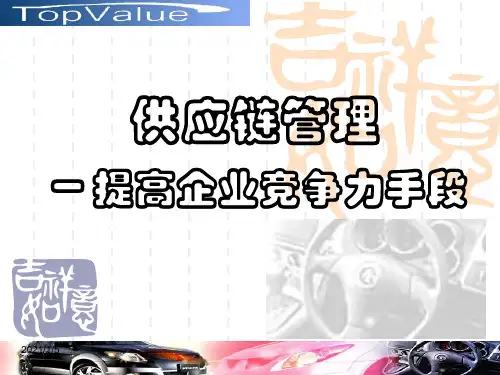 供应链管理