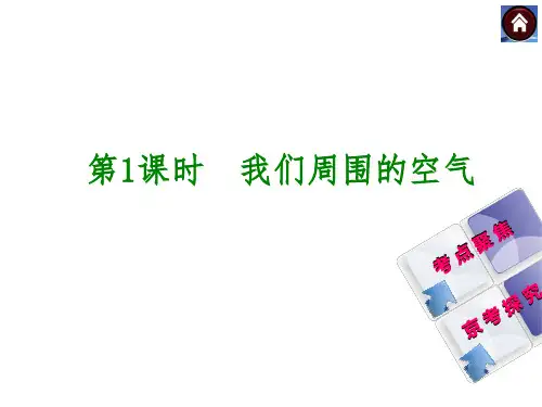 (人教版,北京)化学中考总复习课件第1课时 我们周围的空气