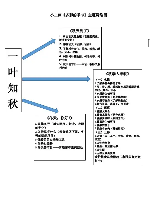 幼儿园 大班网络图