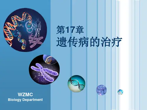 遗传病的治疗PPT课件