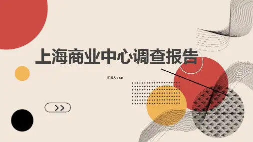 上海商业中心调查报告