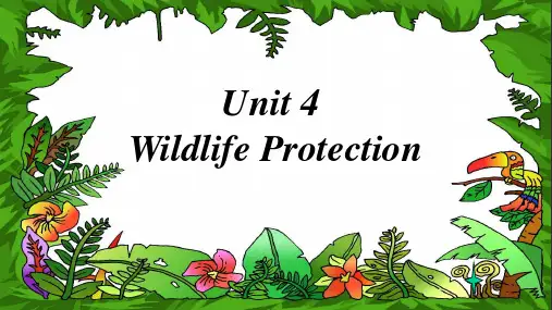 Unit-4-Wildlife-Protection-Reading
