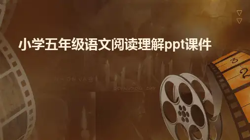 小学五年级语文阅读理解ppt课件