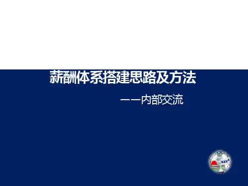 薪酬体系搭建思路及方法
