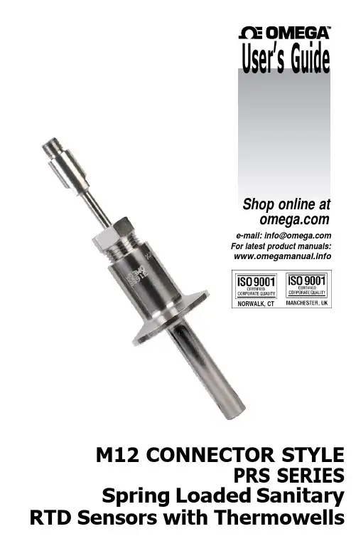 OMEGA M-4913-K 产品说明书
