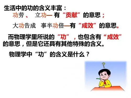 初中物理《功》(共33张)ppt59