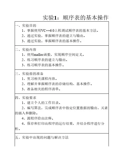 数据结构c++顺序表、单链表的基本操作,查找、排序代码