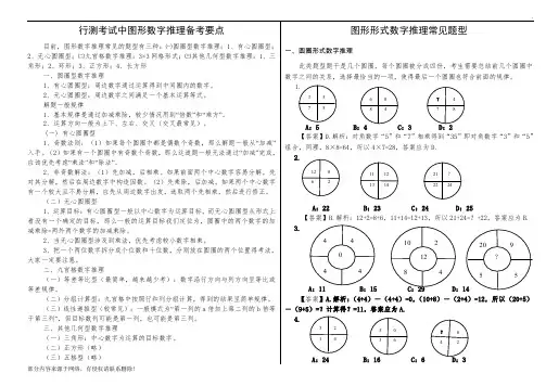 公务员行测考试中图形数字推理备考要点