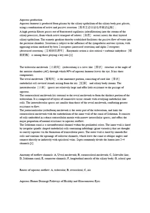青光眼发病机制,治疗方式e