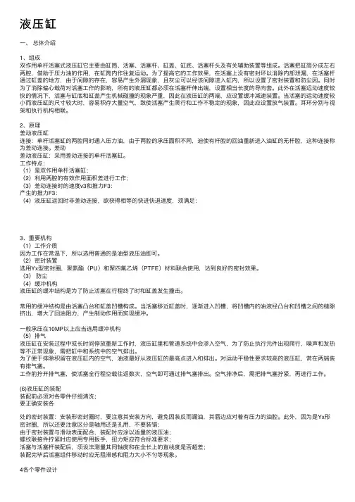 液压缸——精选推荐