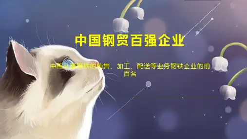 中国钢贸百强企业