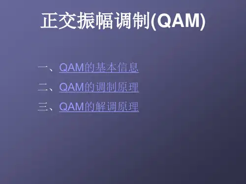 正交振幅调制(QAM)