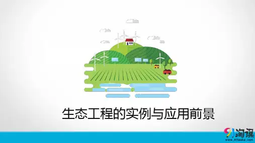 课件8：5.2 生态工程的实例和发展前景