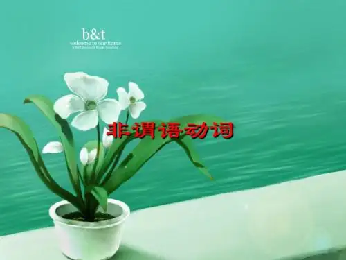 专题十一非谓语动词2