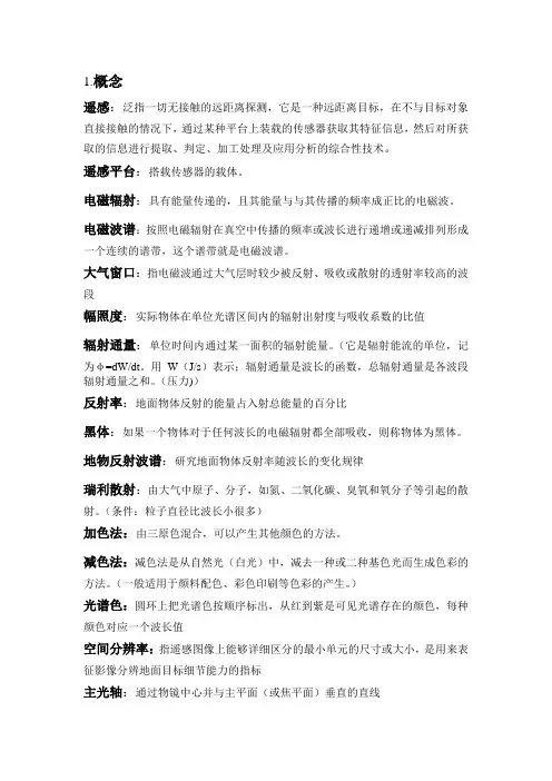 遥感作业(1)