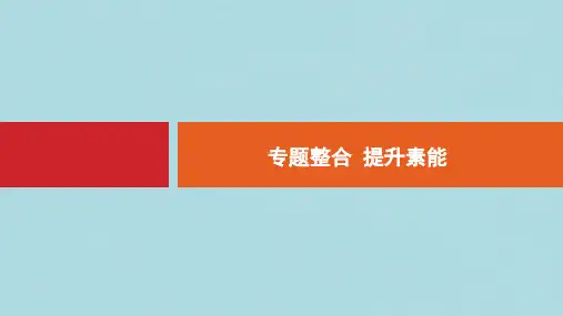 2020版高考历史大一轮复习专题一古代中国的政治制度专题整合人民版ppt版本
