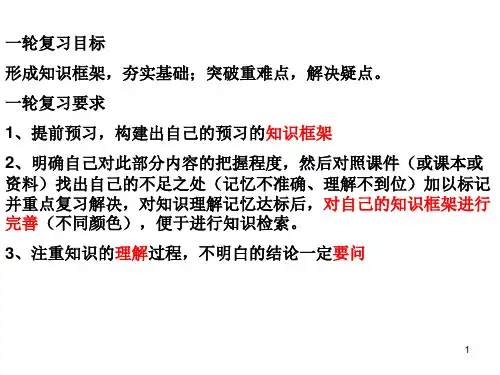高三一轮复习——地球和地图(经纬网、地图三要素)ppt课件