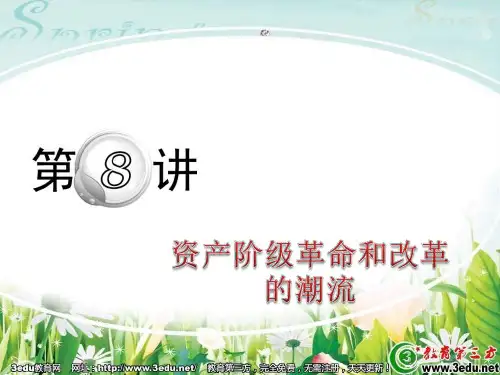 2013届高考历史第二轮总复习专题课件8