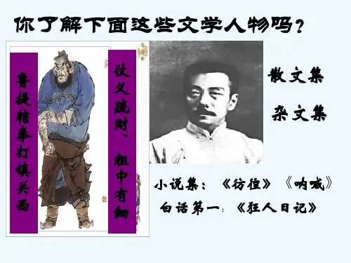 初中小说阅读 PPT