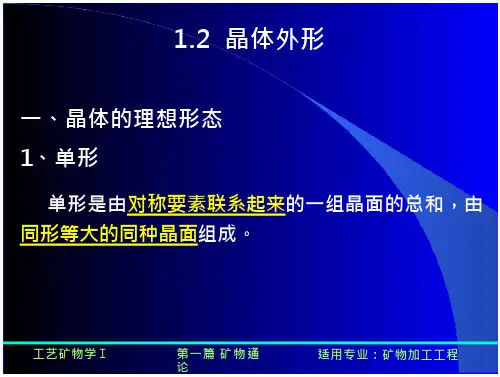 221晶体外形