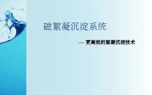 磁絮凝沉淀技术ppt课件