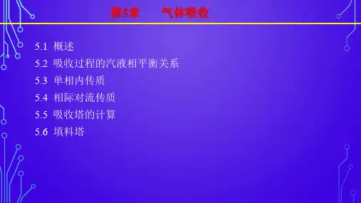 化工原理课件-气体吸收