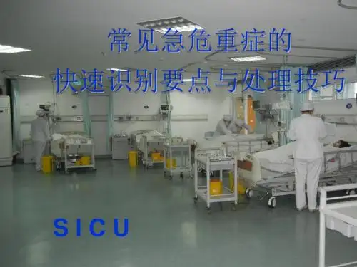 常见急危重症的识别与处理