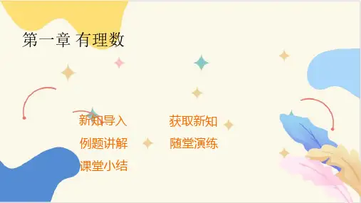1.5  有理数的大小比较  课件(共12张PPT)
