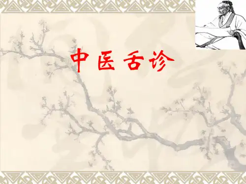 中医舌诊ppt课件