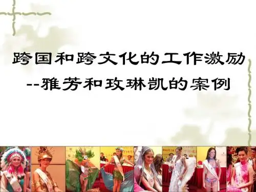 跨国和跨文化的工作激励(新改)