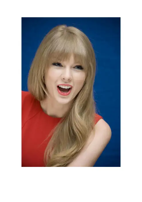 Taylor Swift- 'Fearless' album chords 吉他谱 歌词