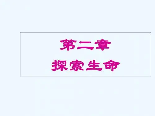 七年级生物上册 第二章 第一节 探索生命的器具——显微镜的使用课件 苏教版