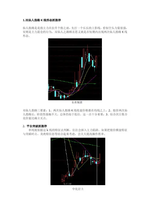 股市短期交易之抓涨停战法(1-10)