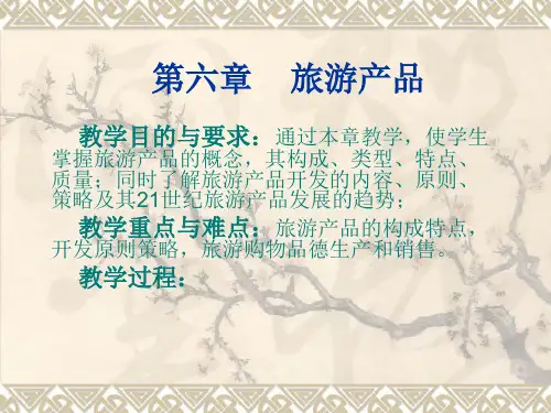 旅游产品