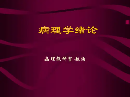 病理学绪论