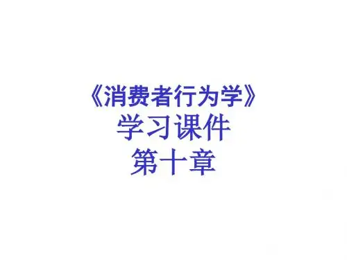 社会群体与消费者购买行为.ppt